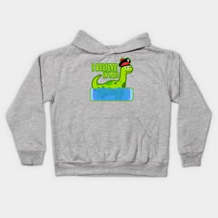 I believe in you! - Loch Ness Monster Kids Hoodie